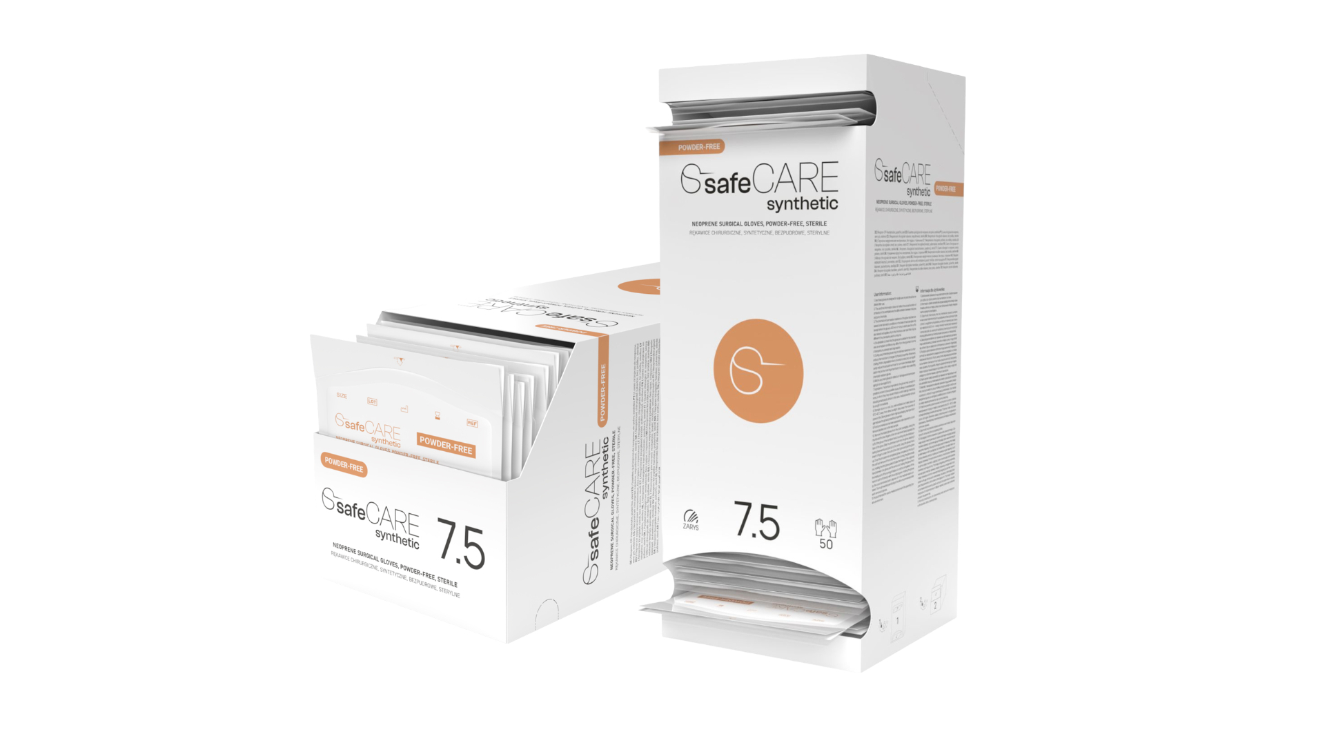 rękawice chirurgiczne SafeCare synthetic