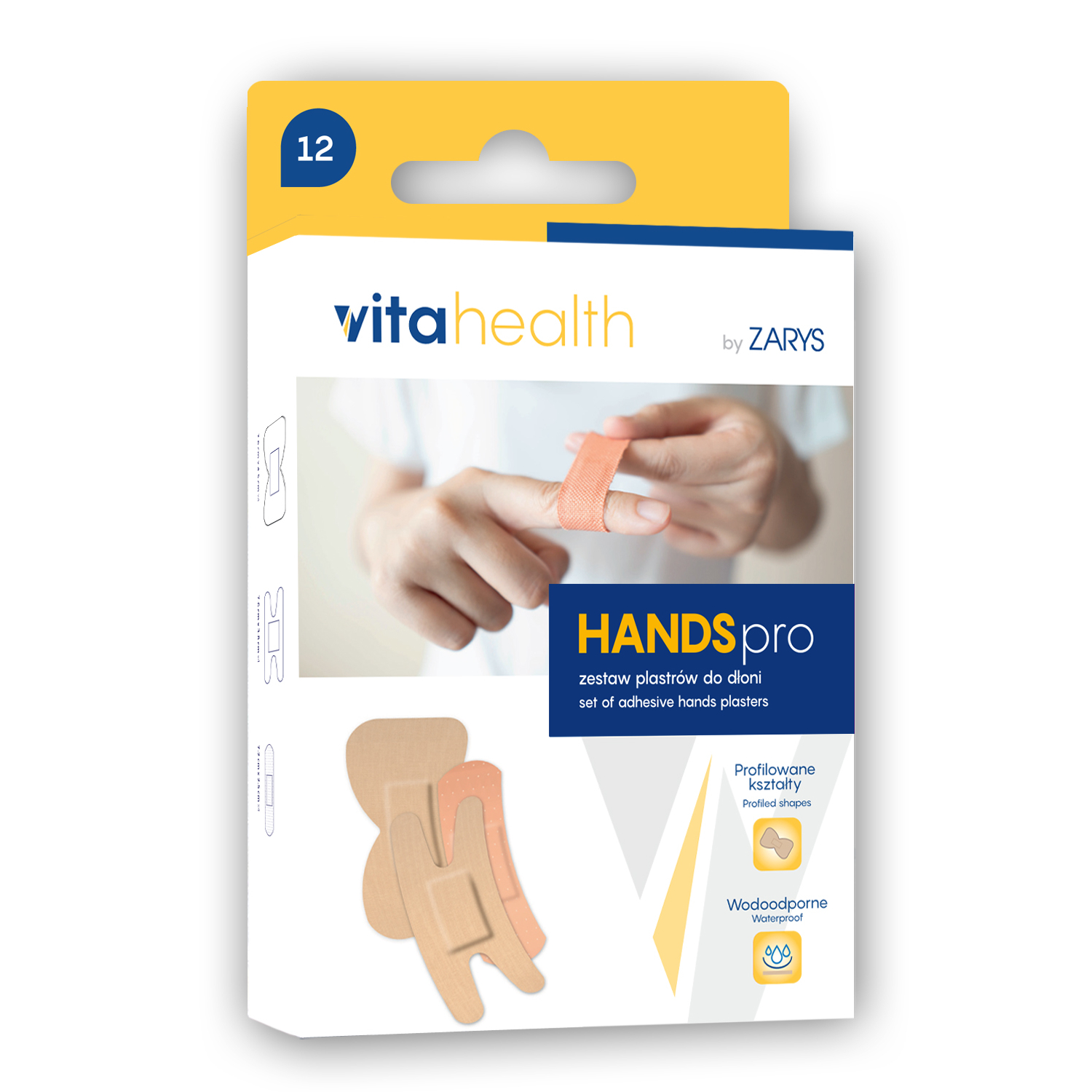 zestaw plastrów Vitahealth, zestaw plastrów, plastry